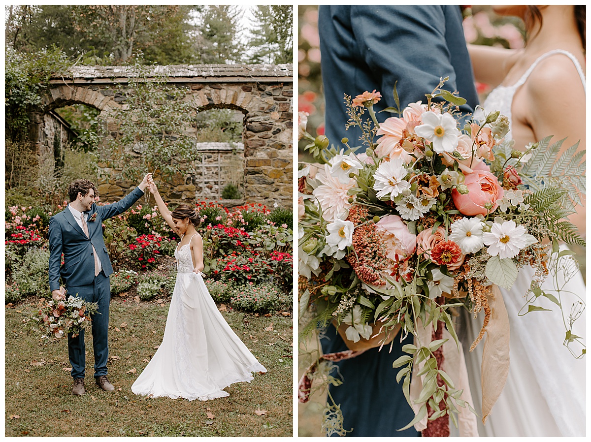 Parque Wedding at Hunting Hill Mansion in Ridley Creek, PA 