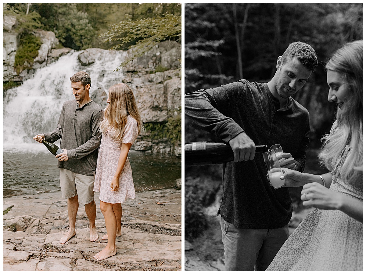 Pocono Mountains Engagement Session