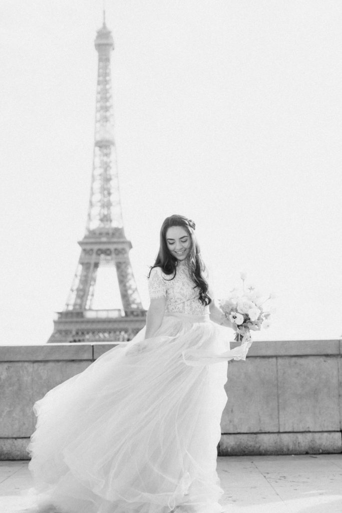 Paris elopement photography